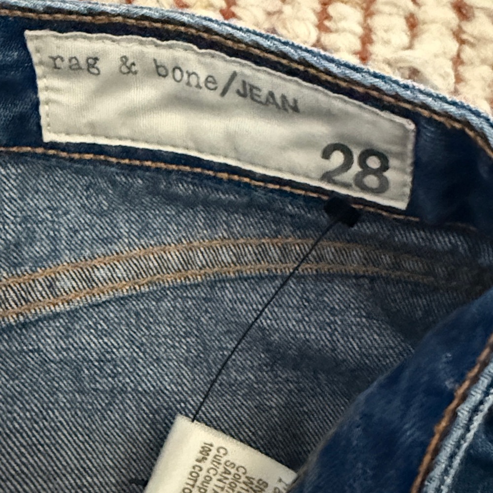 rag & bone Blue Denim Pencil Skirt - Picture 3 of 4